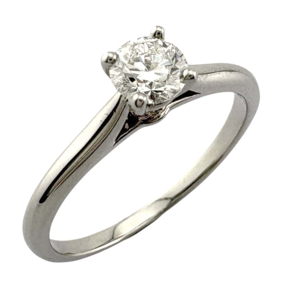CARTIER Silver Diamond Ring
